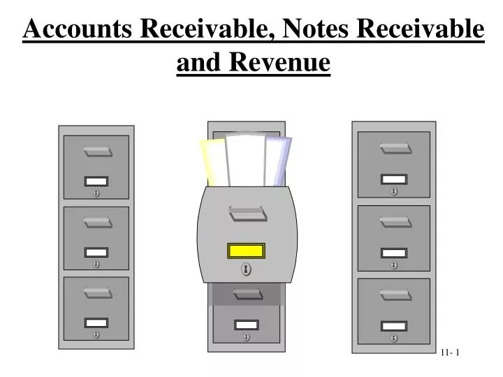 accounts receivable notes receivable and revenue
