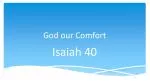God our Comfort - slide 1