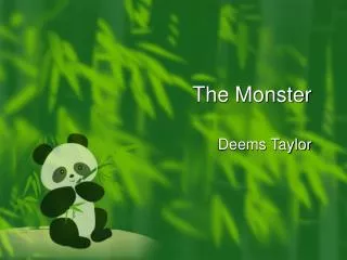the monster