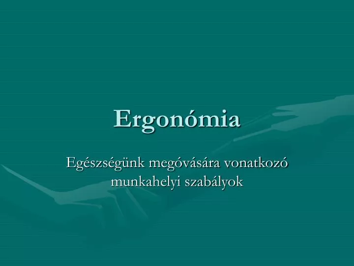 ergon mia