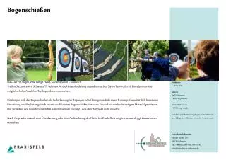 bogenschie en