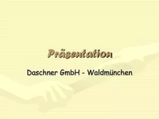 pr sentation