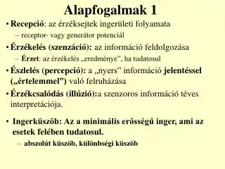 alapfogalmak 1