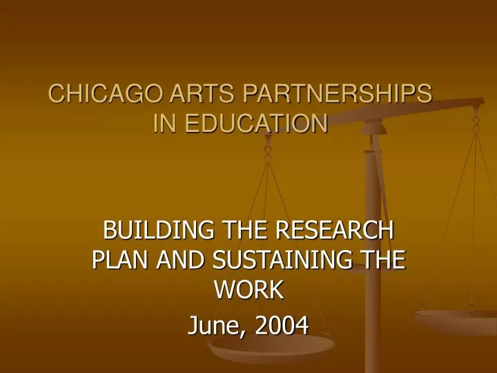 chicago arts partnerships in education