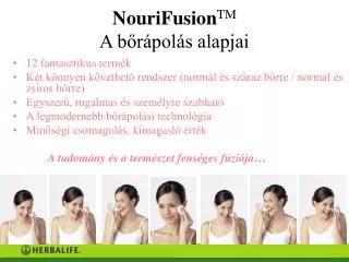 nourifusion tm a b r pol s alapjai
