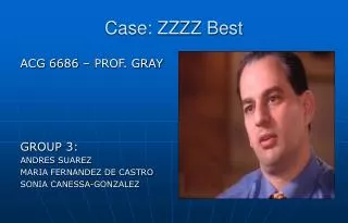 Case: ZZZZ Best