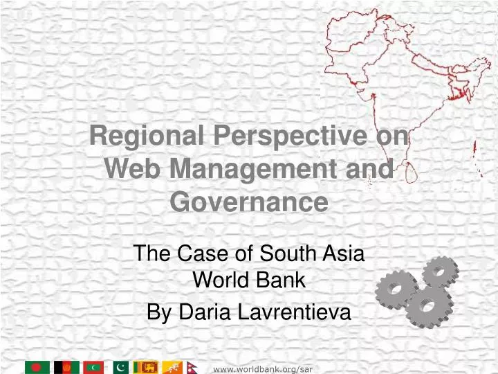 regional perspective on web management and governance