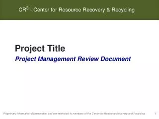 Project Title