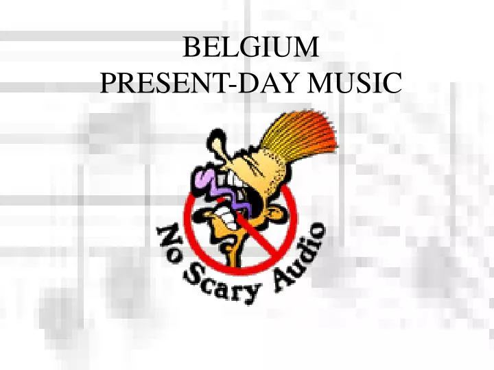 belgium present day music