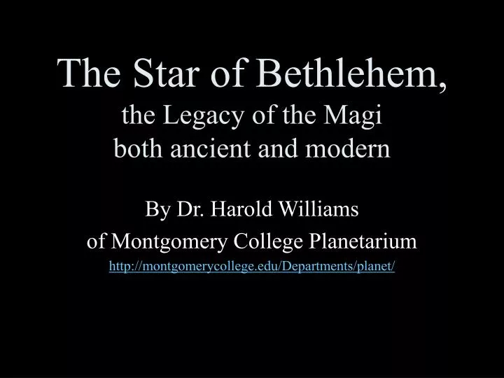 the star of bethlehem the legacy of the magi both ancient and modern