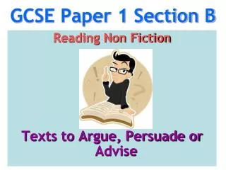 GCSE Paper 1 Section B