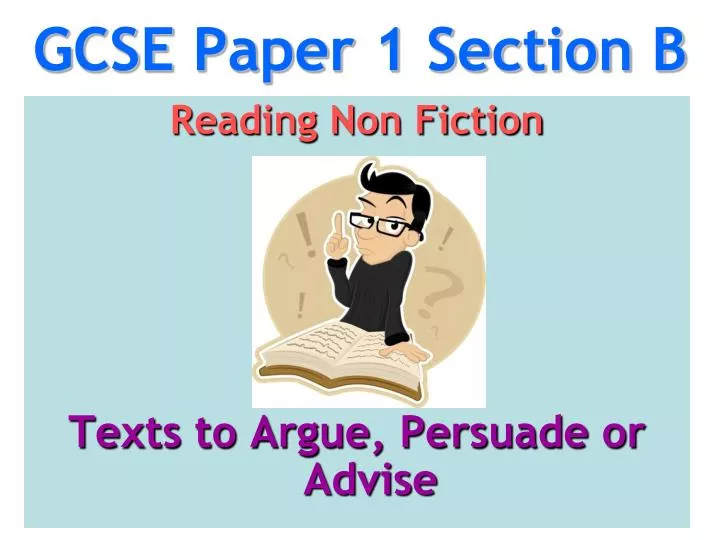 gcse paper 1 section b
