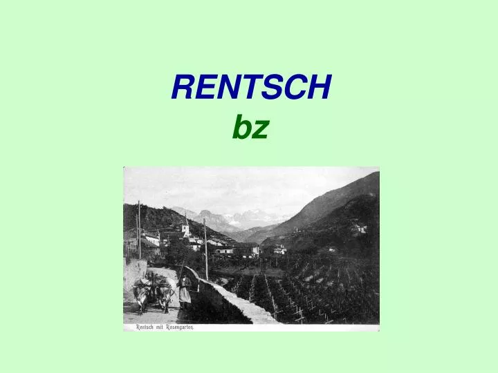 rentsch bz