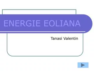 energie eoliana