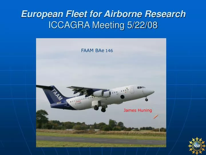 european fleet for airborne research iccagra meeting 5 22 08