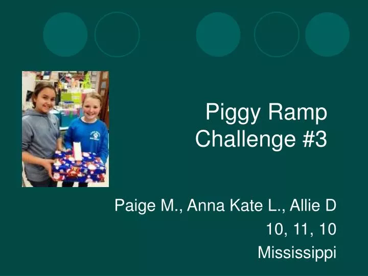 piggy ramp challenge 3