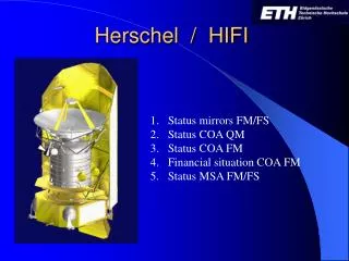 Herschel / HIFI