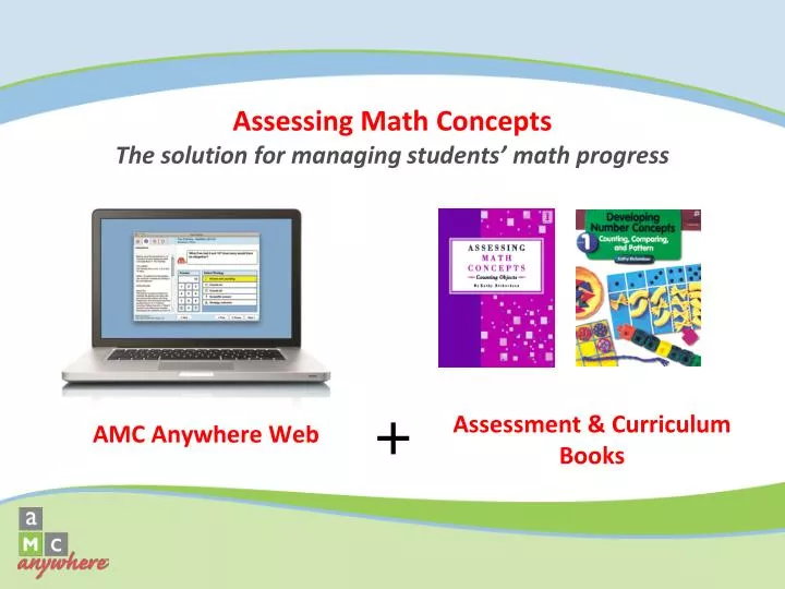 assessing math concepts the solution for managing students math progress