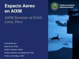 espacio aereo en aixm