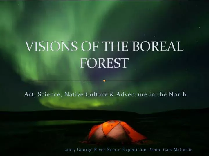 visions of the boreal forest
