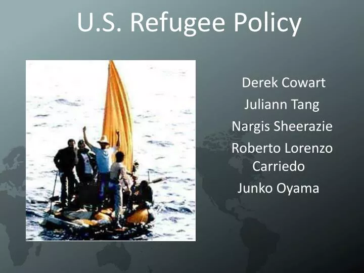 u s refugee policy