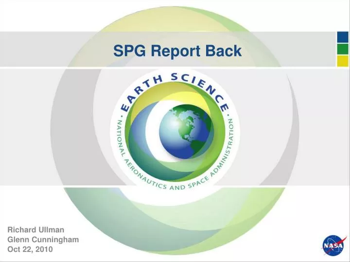 spg report back