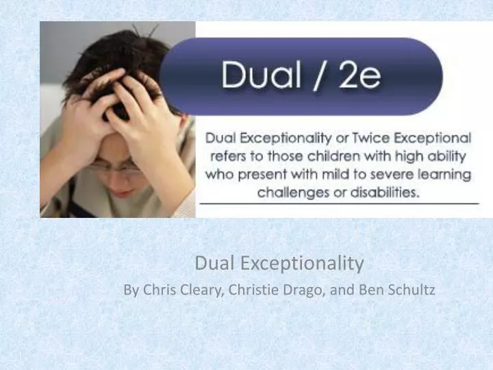 dual exceptionality by chris cleary christie drago and ben schultz
