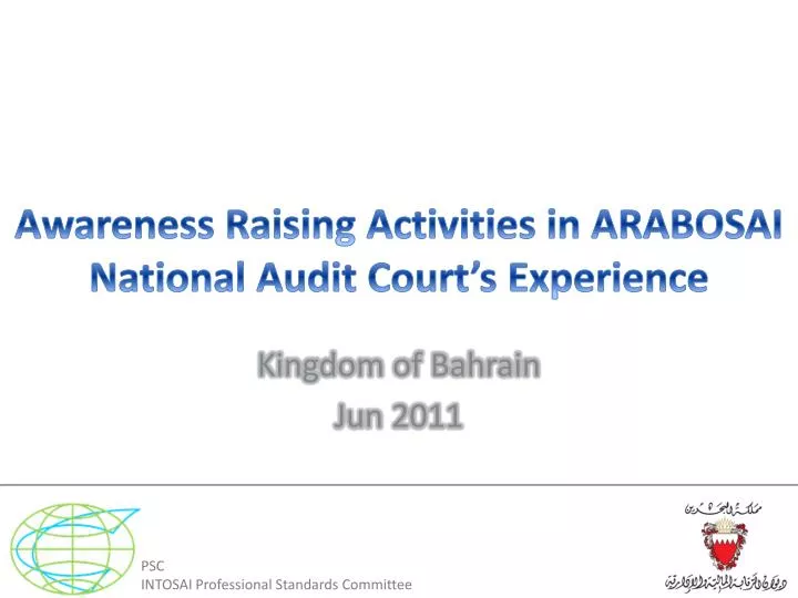 awareness raising activities in arabosai national audit court s experience