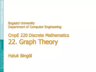 Module #22: Graph Theory