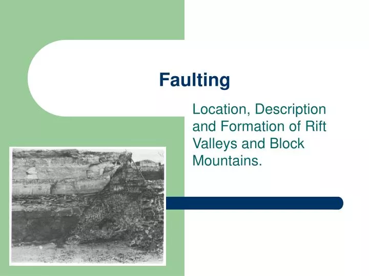 faulting