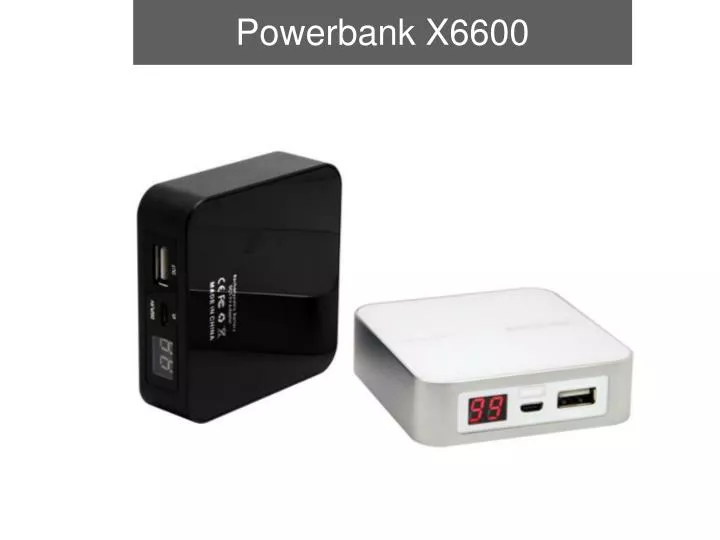 powerbank x6600