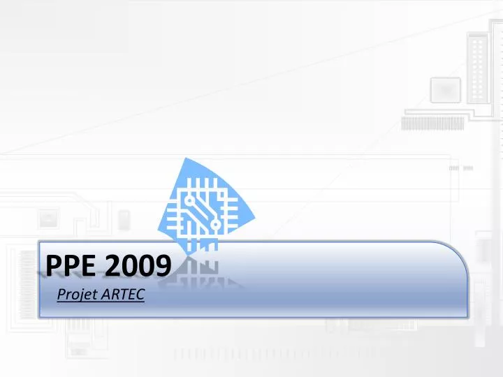 ppe 2009