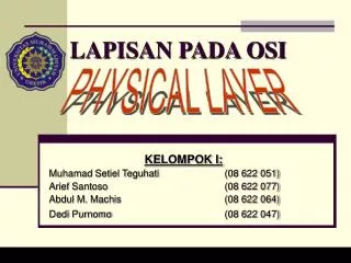 lapisan pada osi