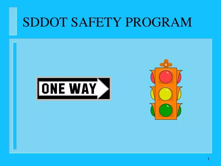 sddot safety program