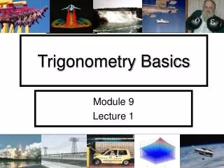 Trigonometry Basics