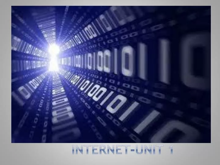 internet unit 1
