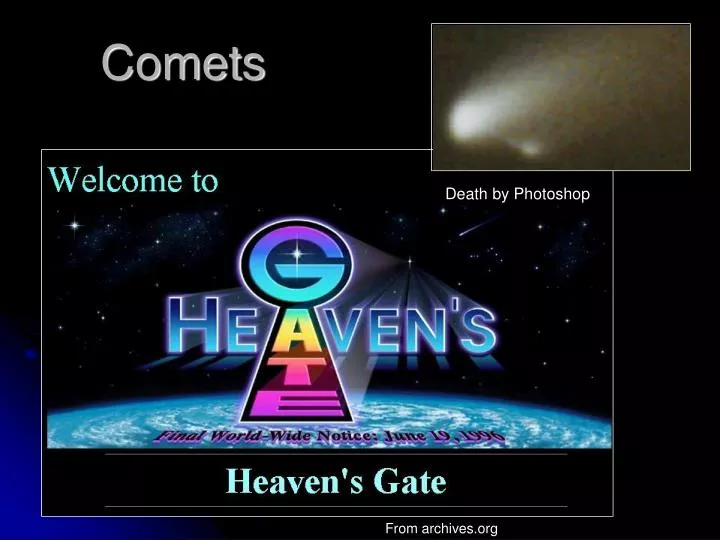 comets