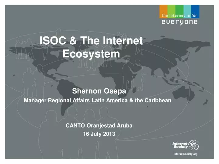 isoc the internet ecosystem