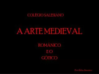 a arte medieval