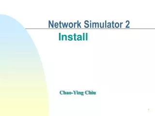 Network Simulator 2
