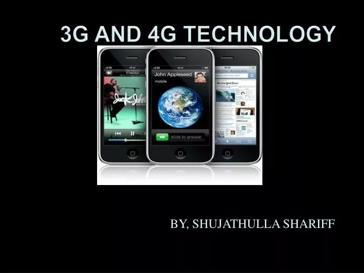 3g and 4g technology
