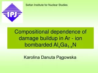 Compositional dependence of damage buildup in Ar - ion bombarded Al x Ga 1-x N