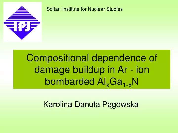 compositional dependence of damage buildup in ar ion bombarded al x ga 1 x n