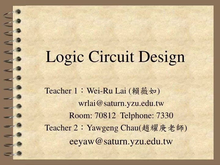 logic circuit design