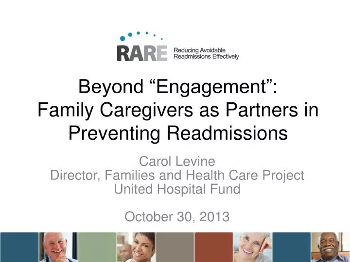 beyond engagement family caregivers as partners in preventing readmissions